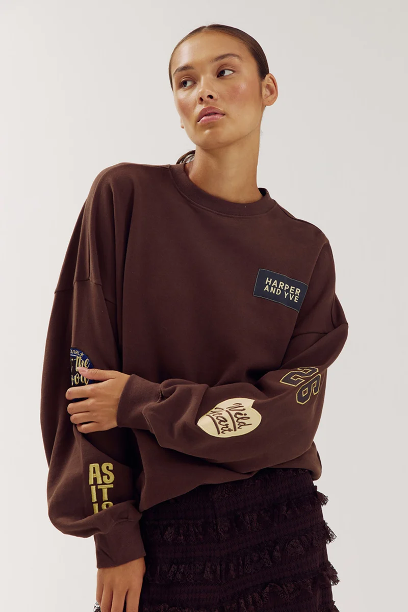 Sweater Patch Hot Fudge AW6Y504