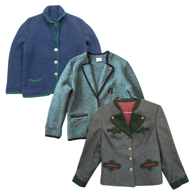 35x TYROLEAN/WOOL JACKETS