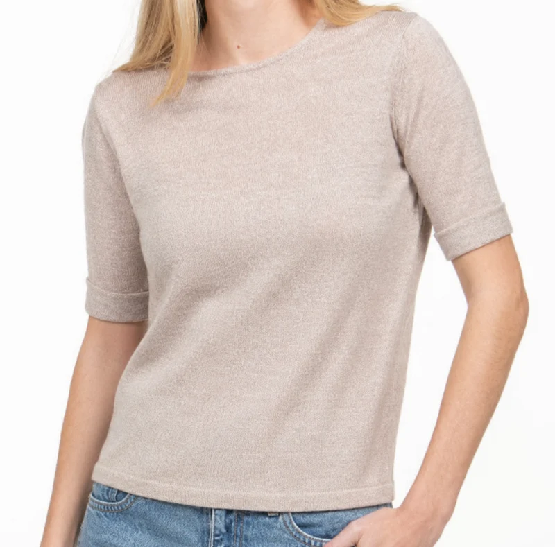 LOT | T-shirt 100% Merino beige
