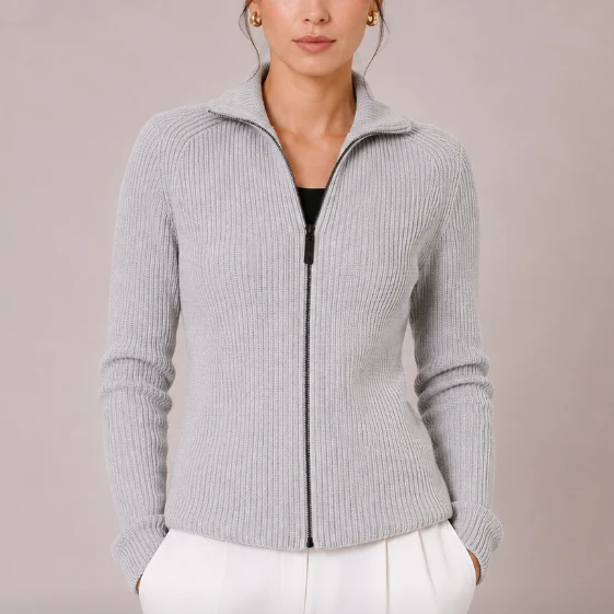 JELDOU | Getailleerd Schippersvest 100% wol