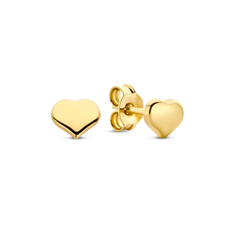 Beloro Jewels Della Spiga 9 karaat oorknoppen BO360006