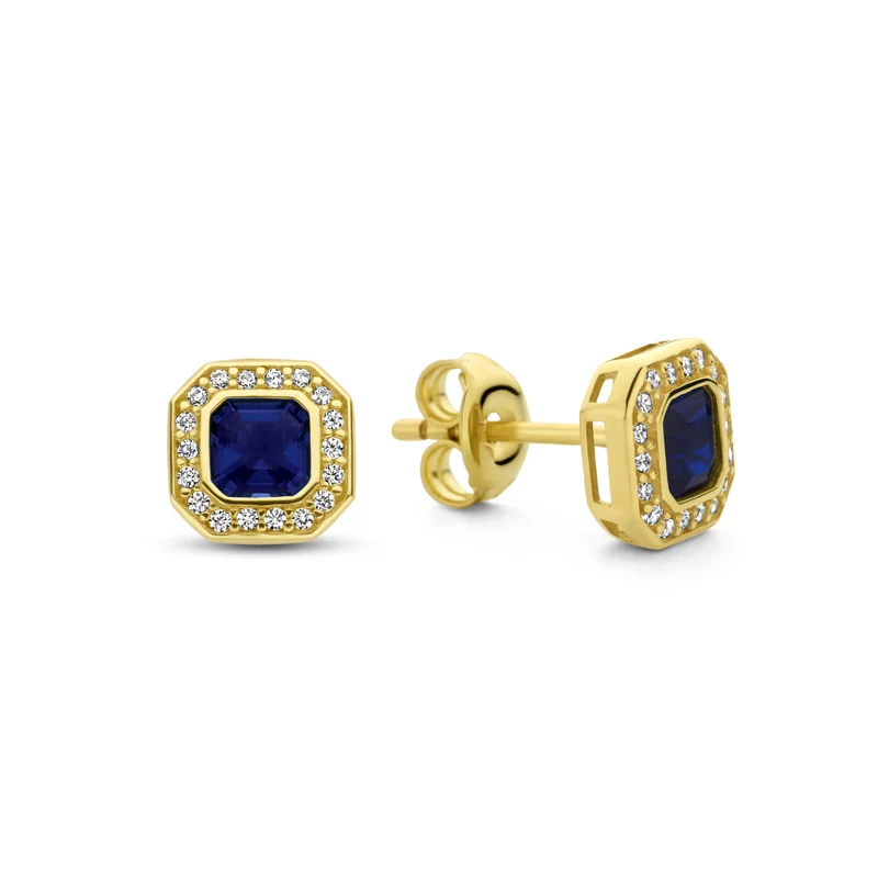 Beloro Jewels Monte Napoleone Sofia 9 Karaat Oorknoppen BO360045
