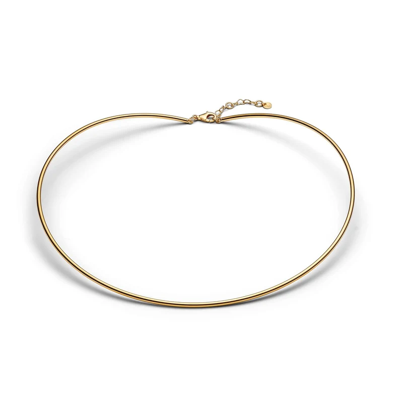 Pandora Moments Verguld Tubular Choker Ketting 364705C00-M