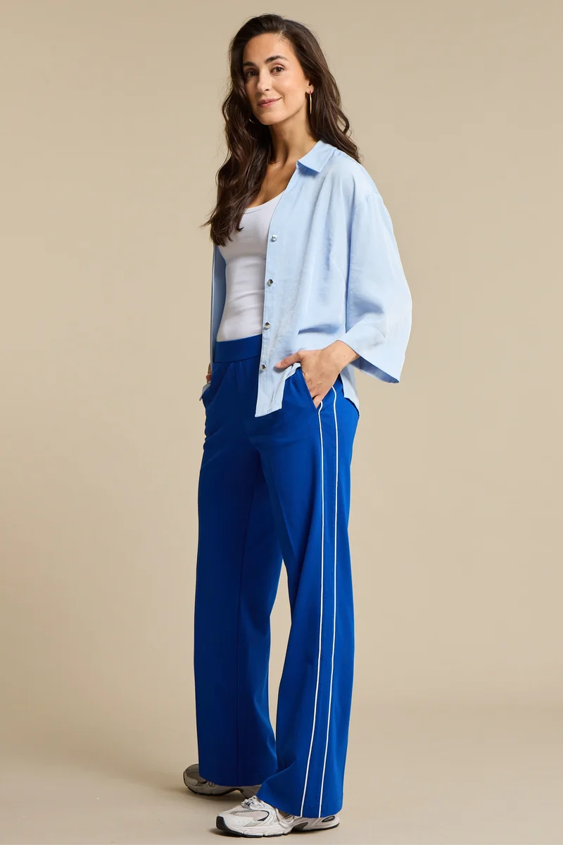 Broek Colette Punta Piping Cobalt SRB4751 L33