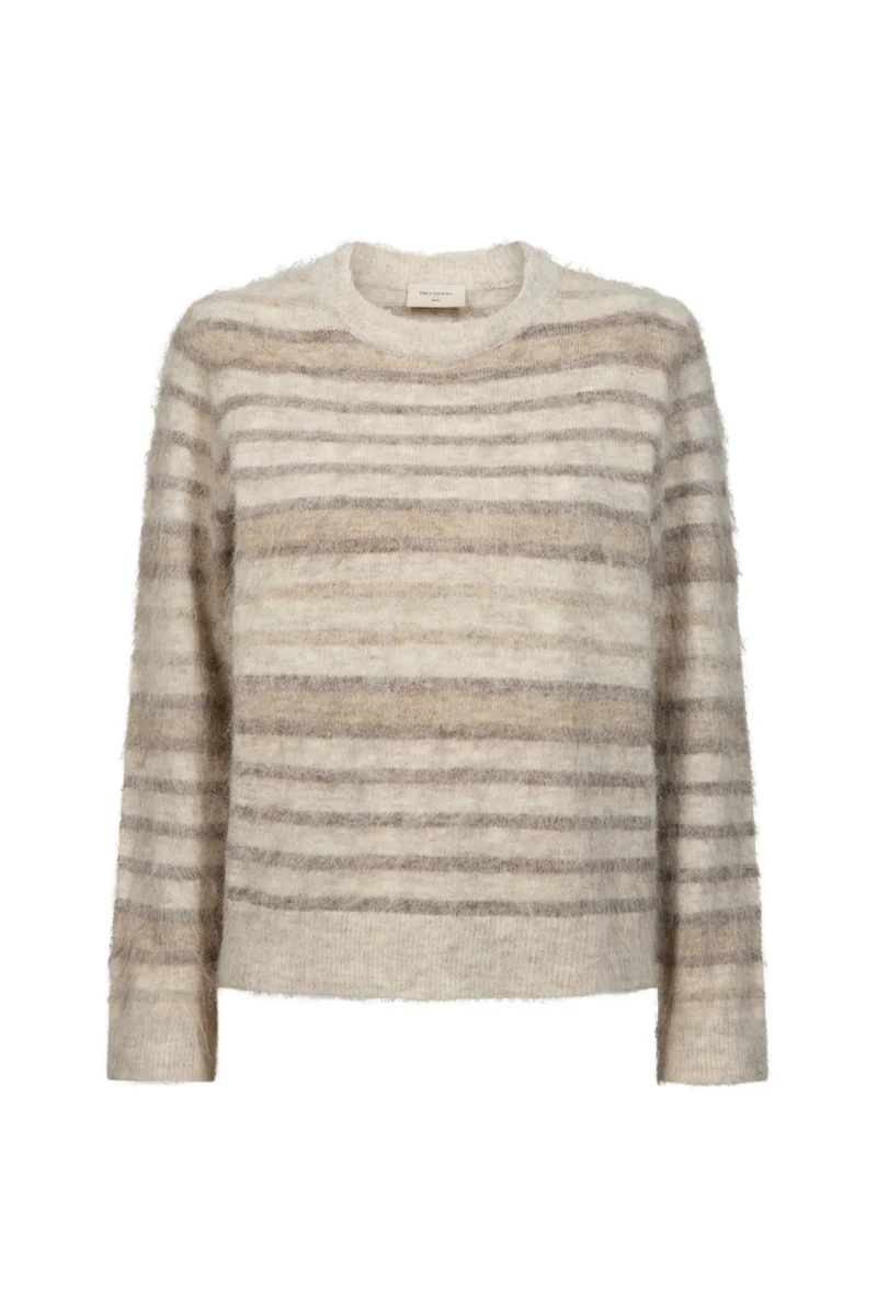 Trui Fqlippi Moonbeam Melange Oyster Grey Melange 211719