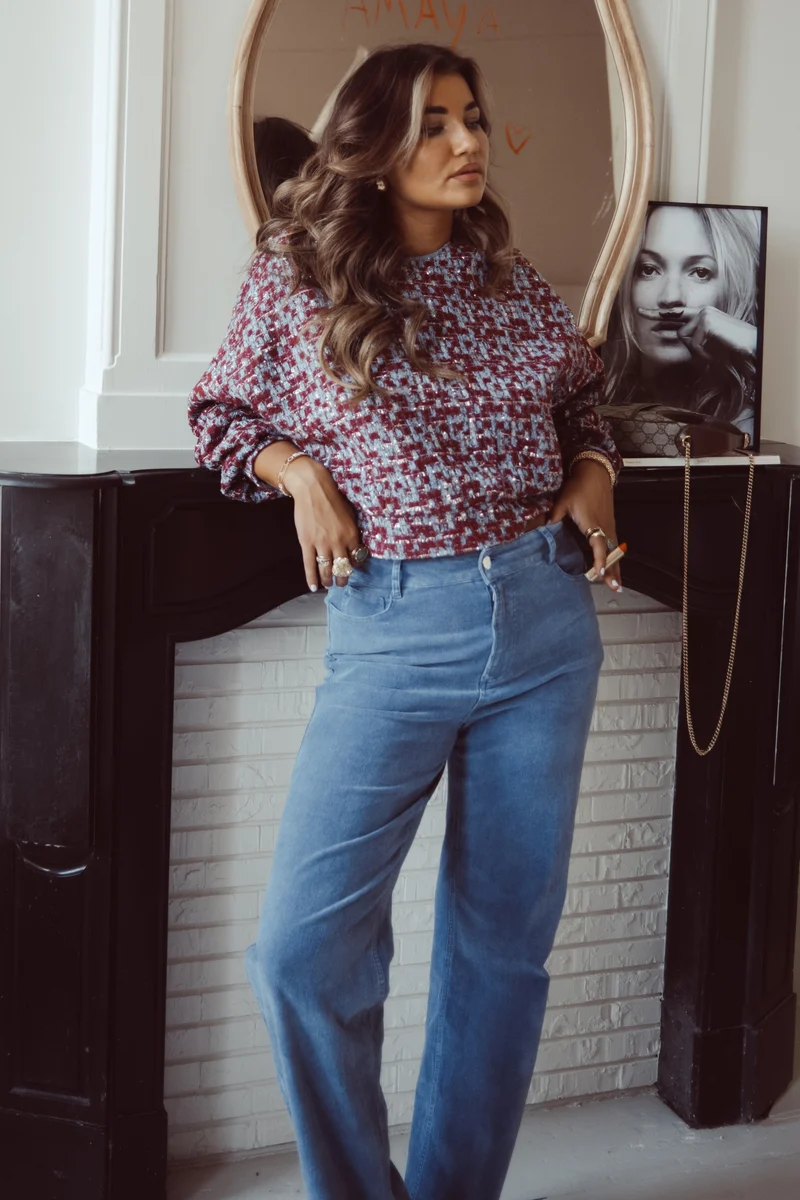 Broek Good Mood Blue
