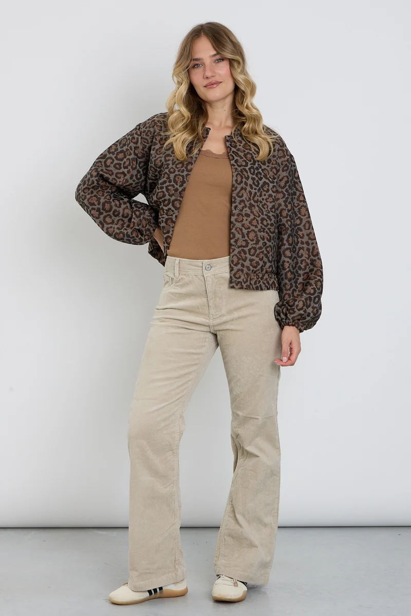 Broek Bibette Cord Stone SRB5083 L32