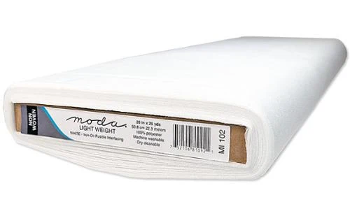 MI 102 Fusible Lightweight Nonwoven Interfacing