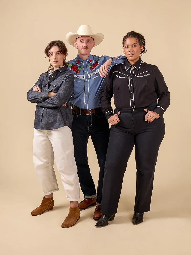 Cornelius Western Shirt - PDF Pattern