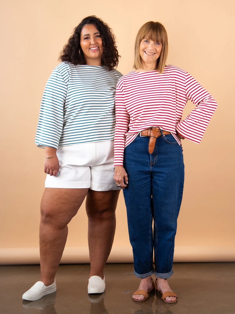 Marine Knit Top + Dress Pattern - PDF Pattern