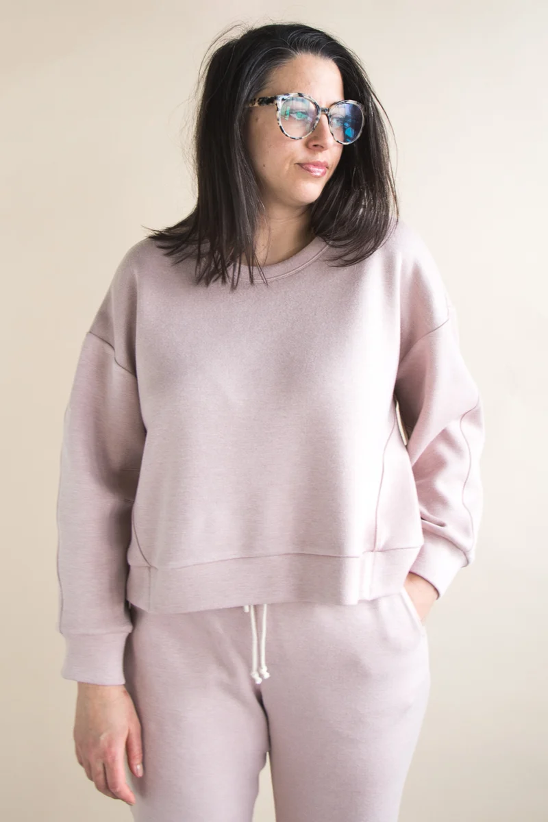Mile End Sweatshirt Pattern - PDF Pattern