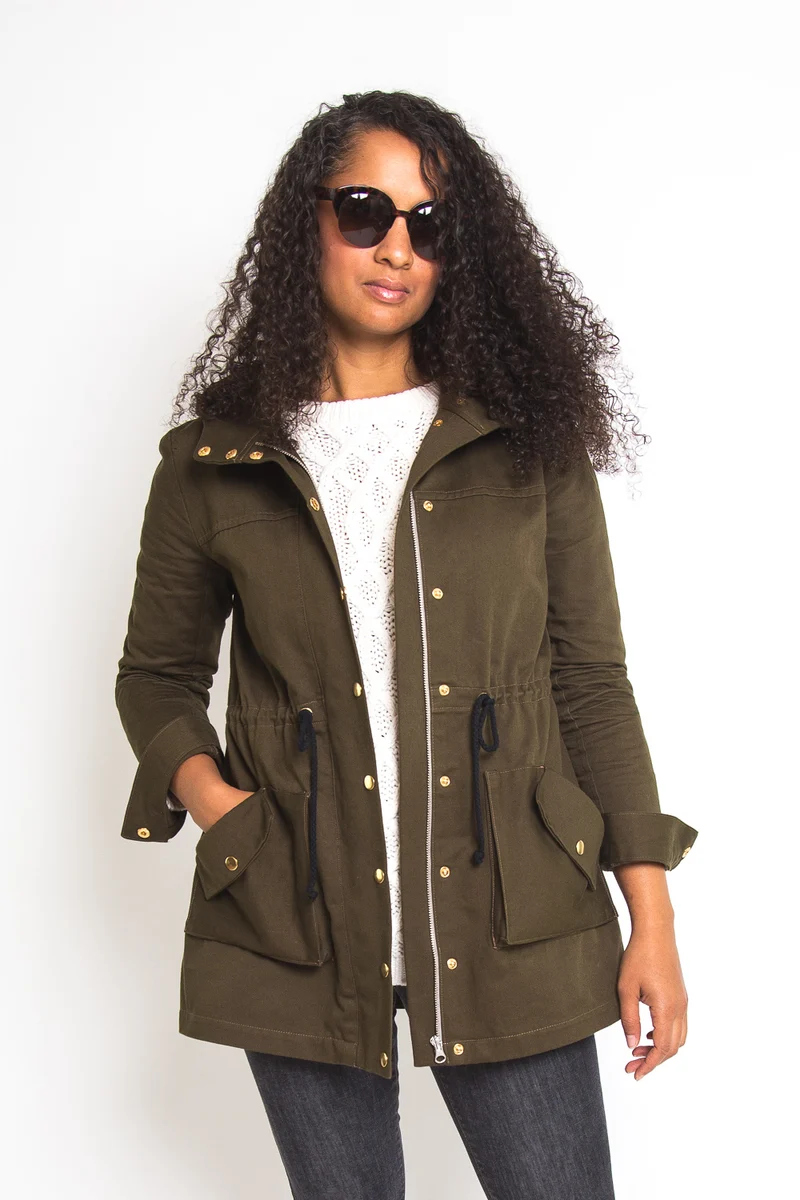 Kelly Anorak Jacket Pattern - PDF Pattern