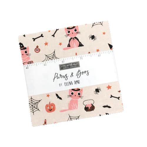 Purrs and Boos Charm Pack
