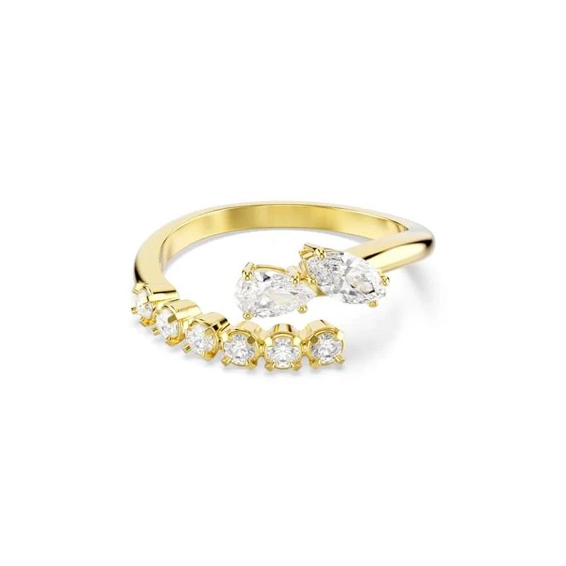 Swarovski Mesmera Attract Gouden Open Ring 5747969
