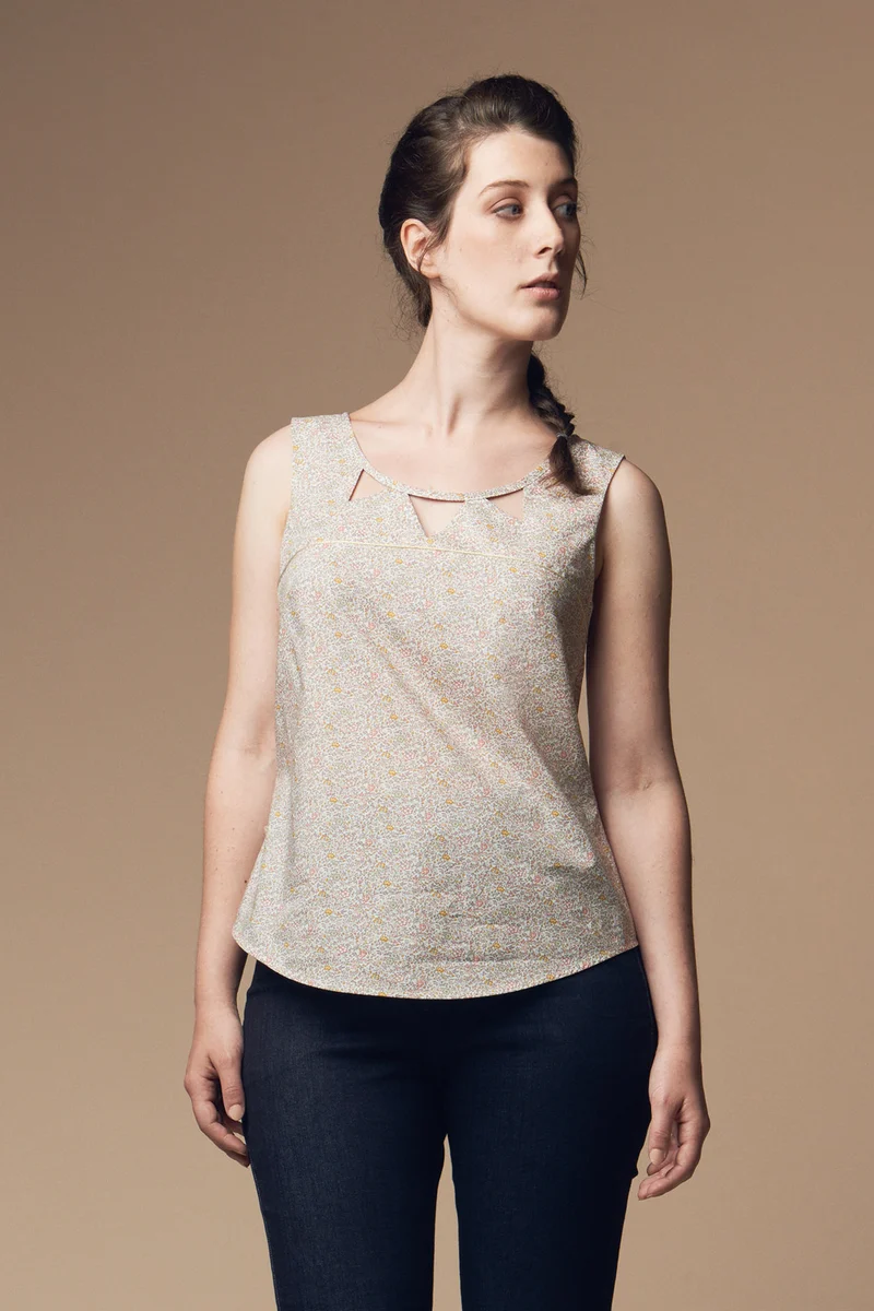 Datura Tank Top Pattern - PDF Pattern