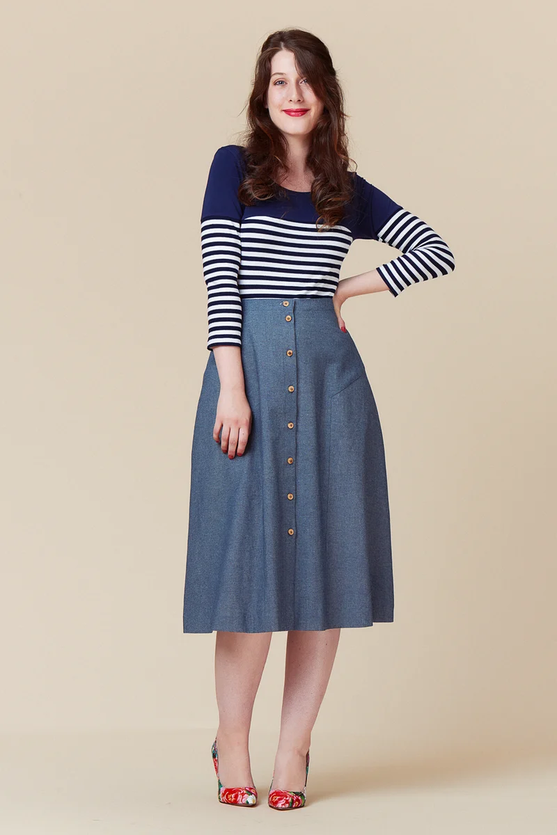 Azara Skirt Pattern - PDF Pattern