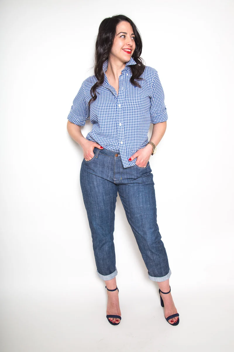 Morgan Jeans Pattern - PDF Pattern