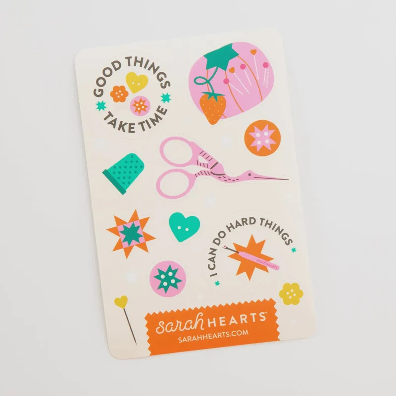 Favorite Notions Sticker Sheet