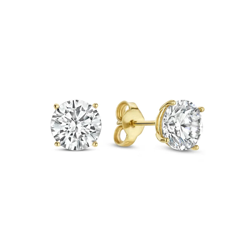 Beloro Jewels Monte Napoleone Stella 9 karaat oorknoppen BO360013