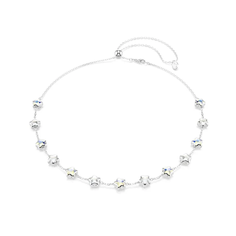 Swarovski Chroma Stars Zilveren Ketting 5754183