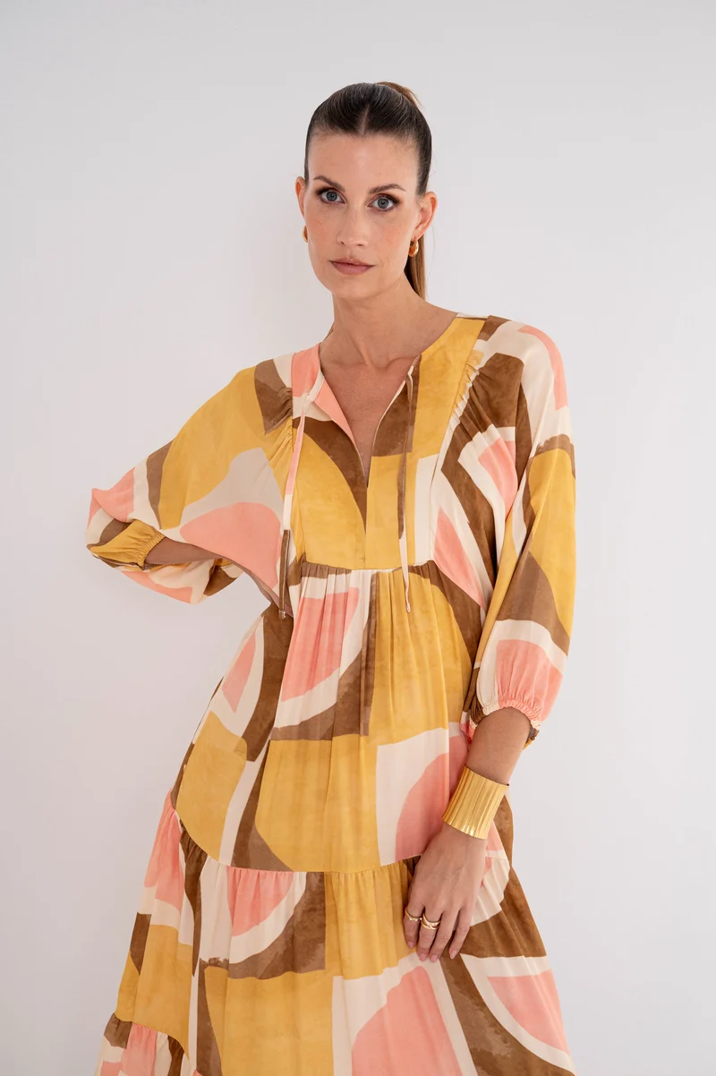 Jurk Frouke Boho Geo