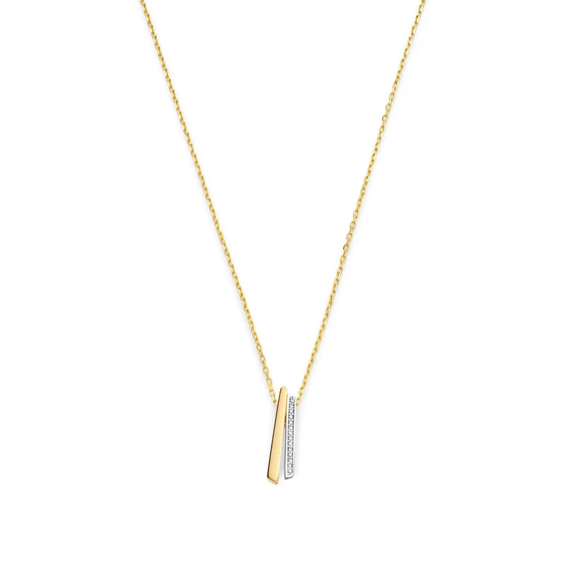 Beloro Jewels Monte Napoleone Stella 9 Karaat Ketting BO340029
