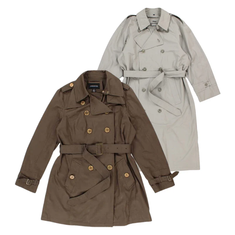 20x LONDON FOG TRENCH COATS