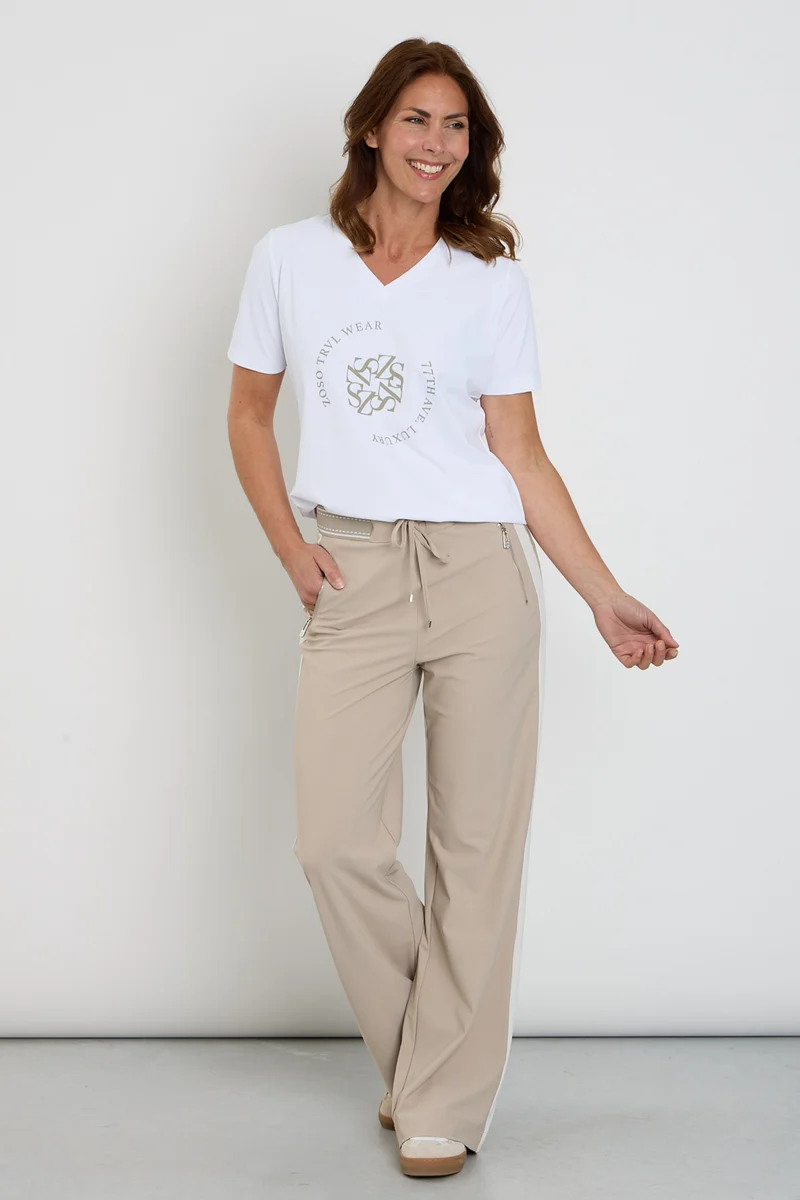 Travel Broek Morgan Sand Stone 261