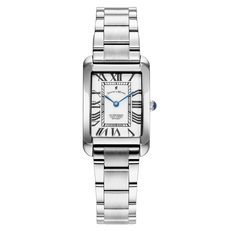 Jacques du Manoir Emily III Zilverkleurig Dameshorloge JWL05801