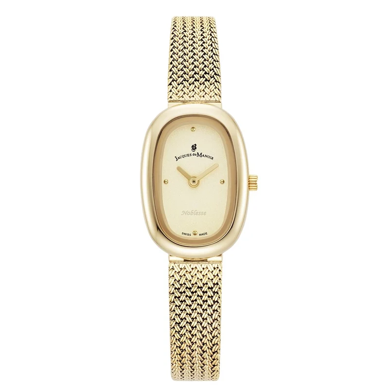 Jacques du Manoir Noblesse Goudkleurig Dameshorloge JWL05202