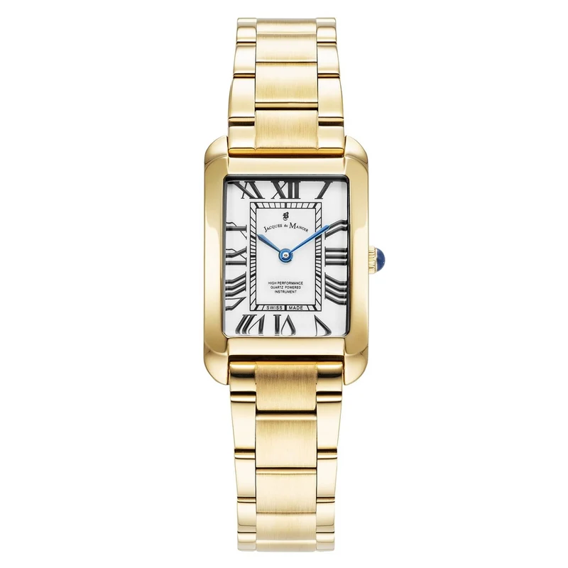 Jacques du Manoir Emily III Goudkleurig Dameshorloge JWL05802