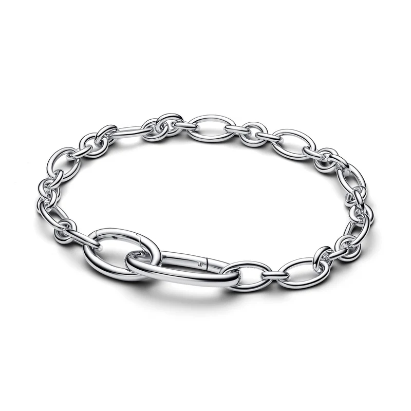 Pandora ME Openable Oval Schakelketting Armband 594678C00