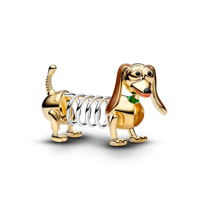 Pandora Disney Verguld Disney Pixar Toy Story Slinky Hond Bedel 764603C01