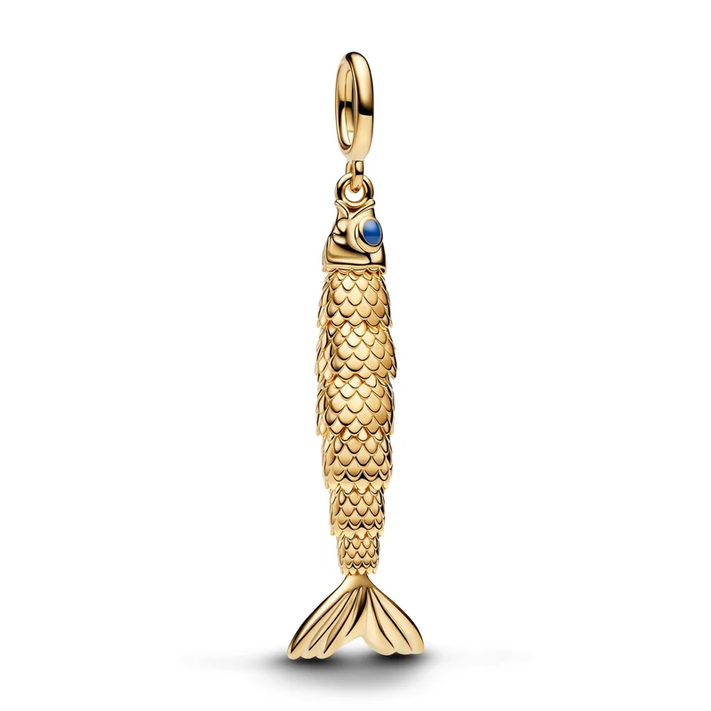 Pandora Moments Verguld Gelenkvis Hangende Bedel 764686C01