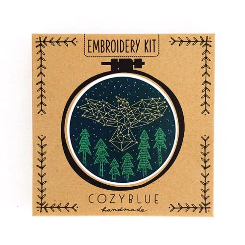 The Crow Embroidery Kit