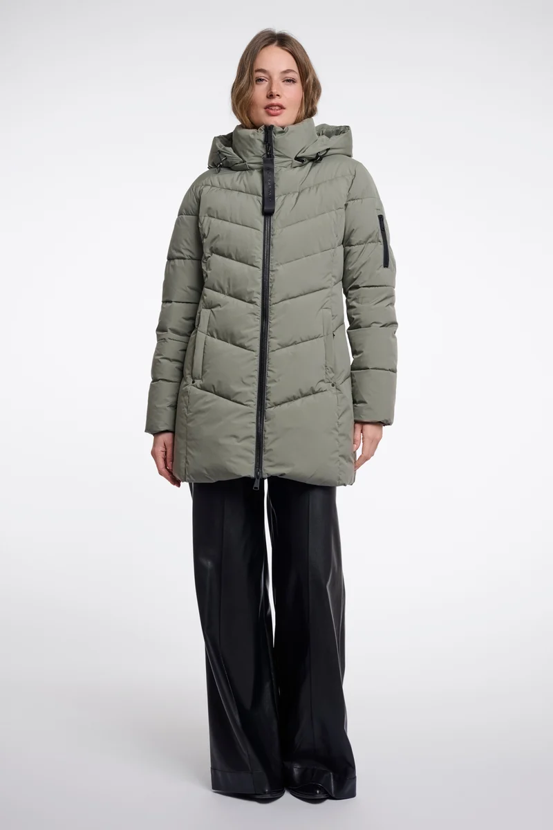 Coat Yasmina Misty Basil