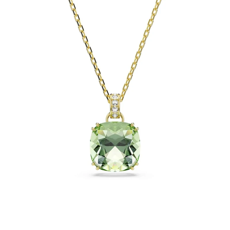 Swarovski Millenia Gouden Ketting met Groene Hanger 5764821
