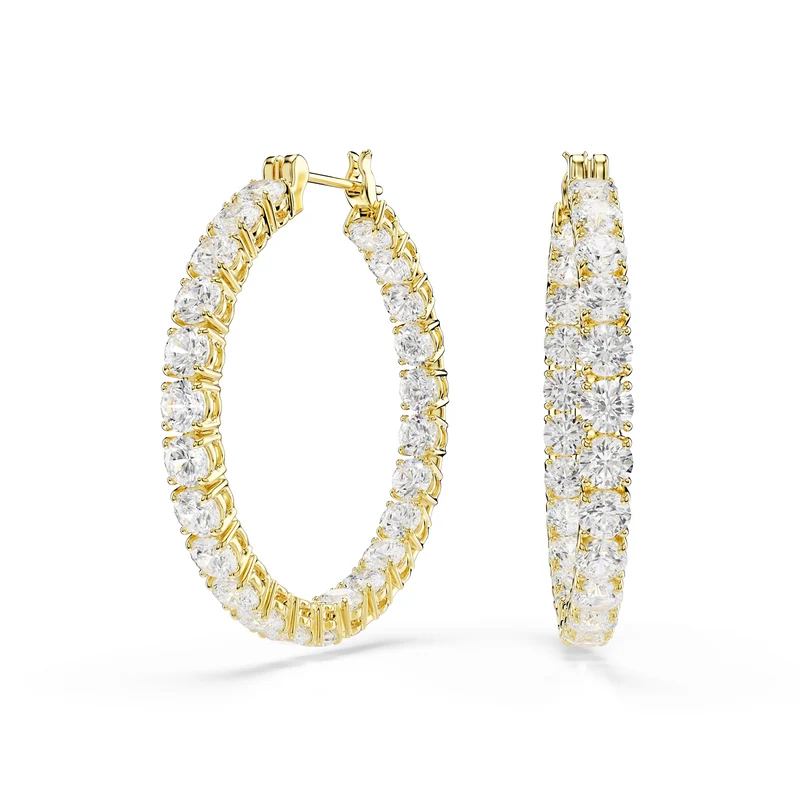 Swarovski Matrix Gold Plated Earrings 5750620