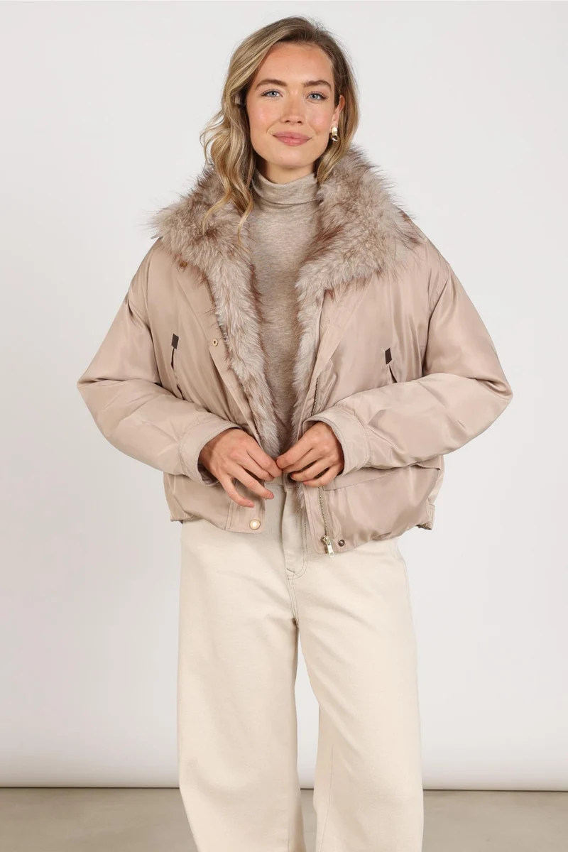 Jacket Paula Sand NKF12013