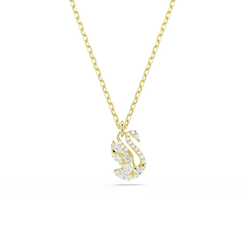 Swarovski Swan Pave Gouden Ketting 5754626