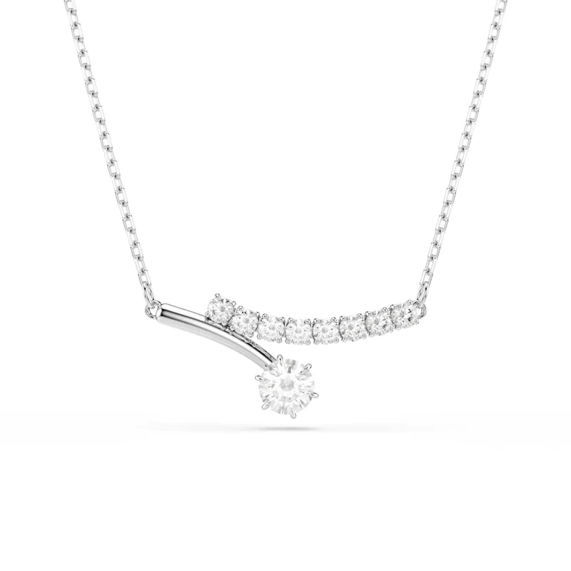 Swarovski Matrix Crash Zilveren Ketting 5753568