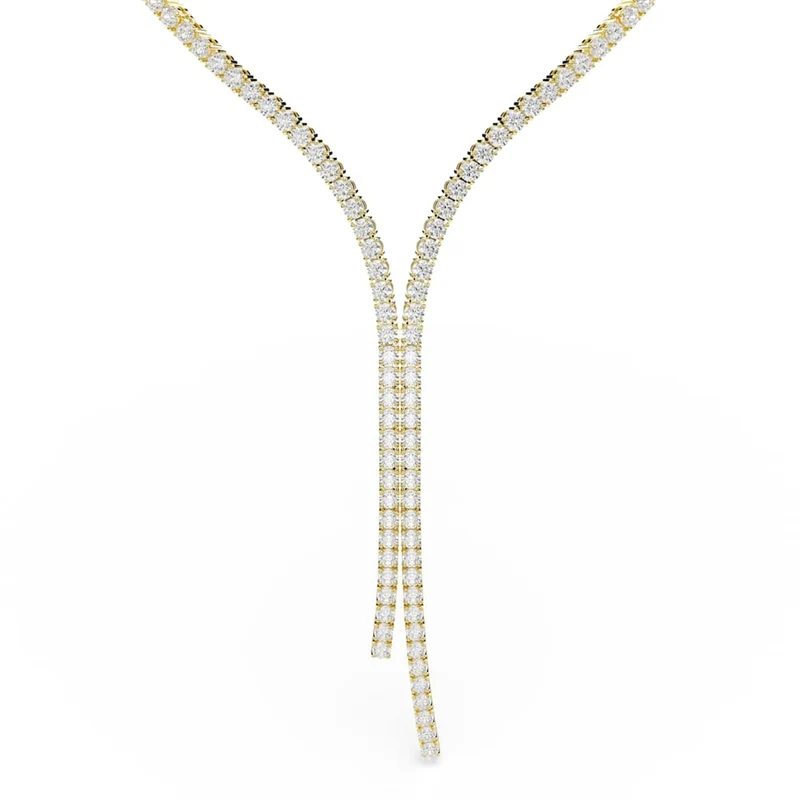 Swarovski Matrix Tennis Gouden Ketting 5750601