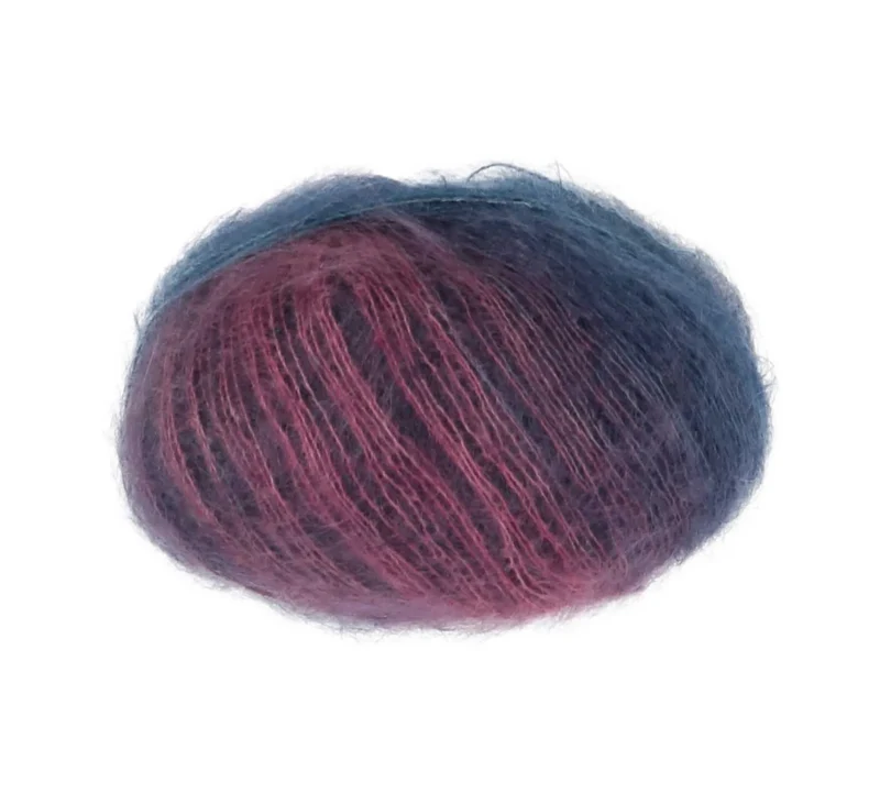 lana gatto zijden mohair afgedrukt