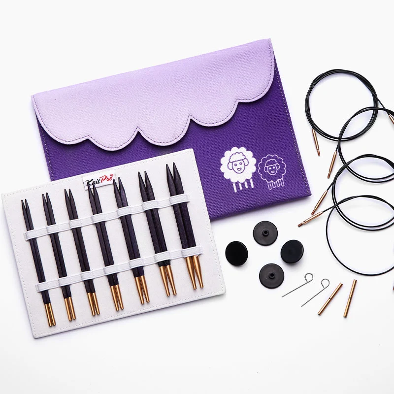 knit pro ik hou cubics luxe set