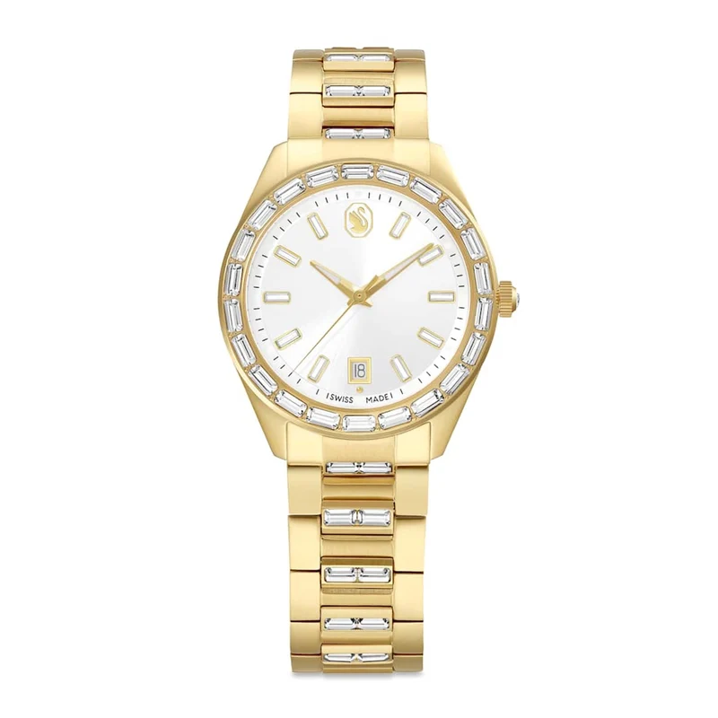 Swarovski Matrix Goudkleurig Horloge 5745534