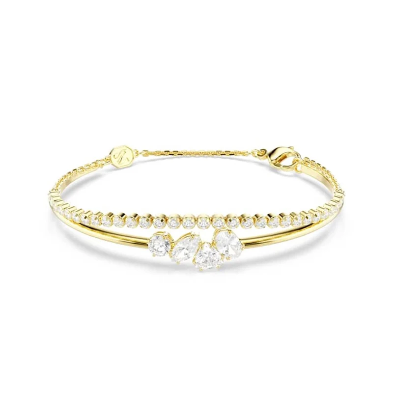Swarovski Mesmera Attract Gouden Dubbele Armband 5747953
