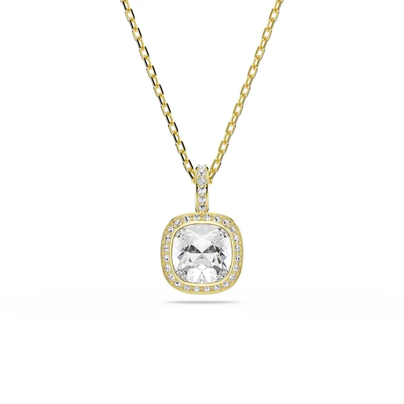 Swarovski Una Angelic Cushion Gouden Ketting 5764761