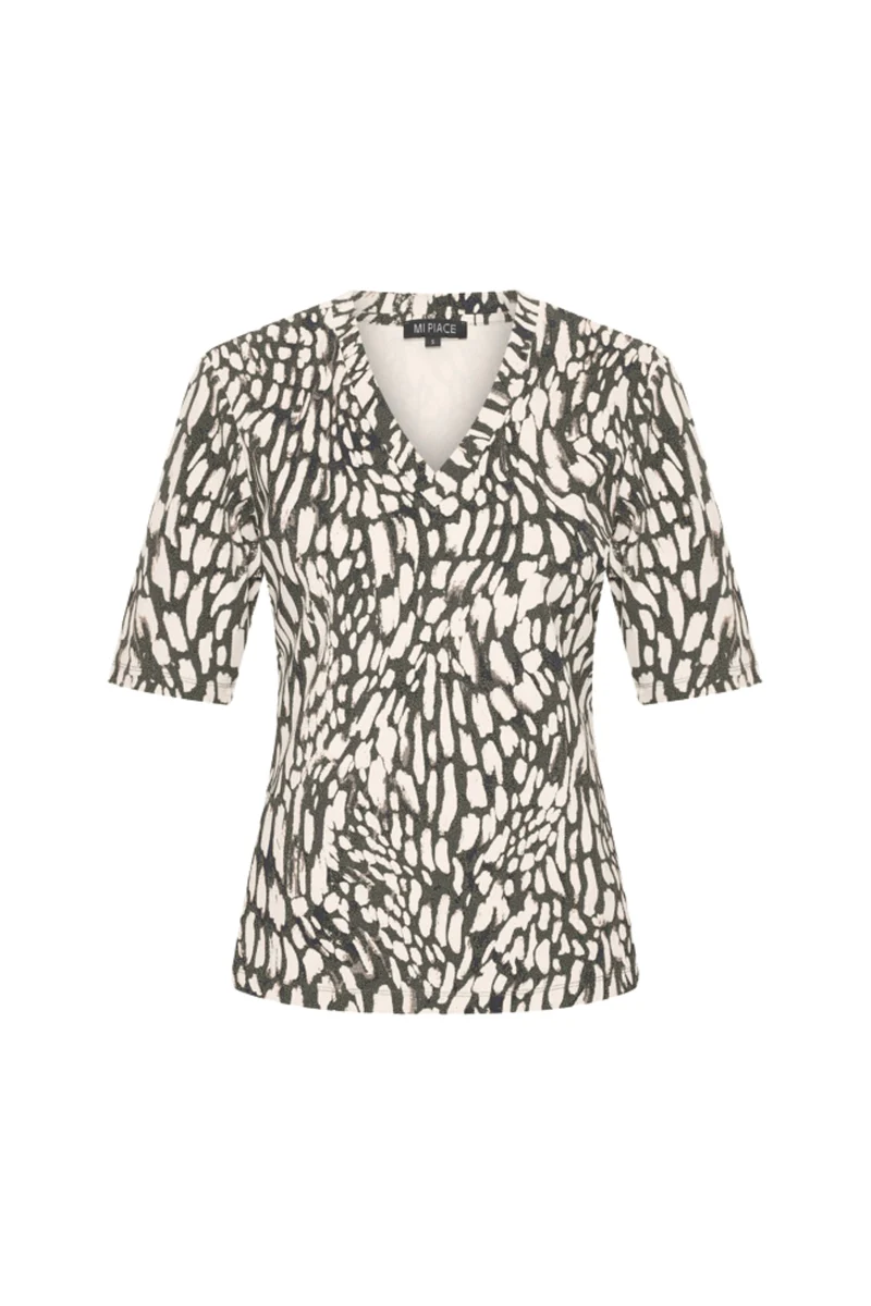 Travel Top Abstracte Print Deep Depth Kit 202271
