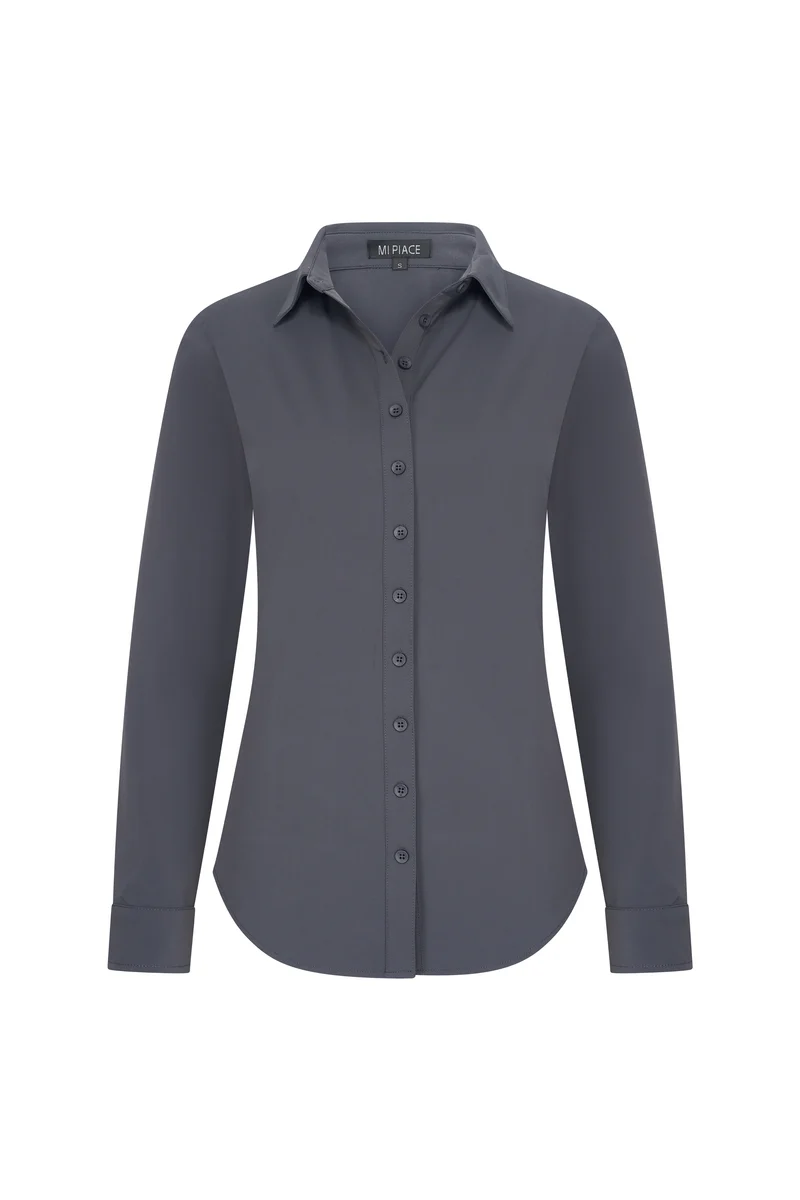 Travel Blouse Dark Grey 60840