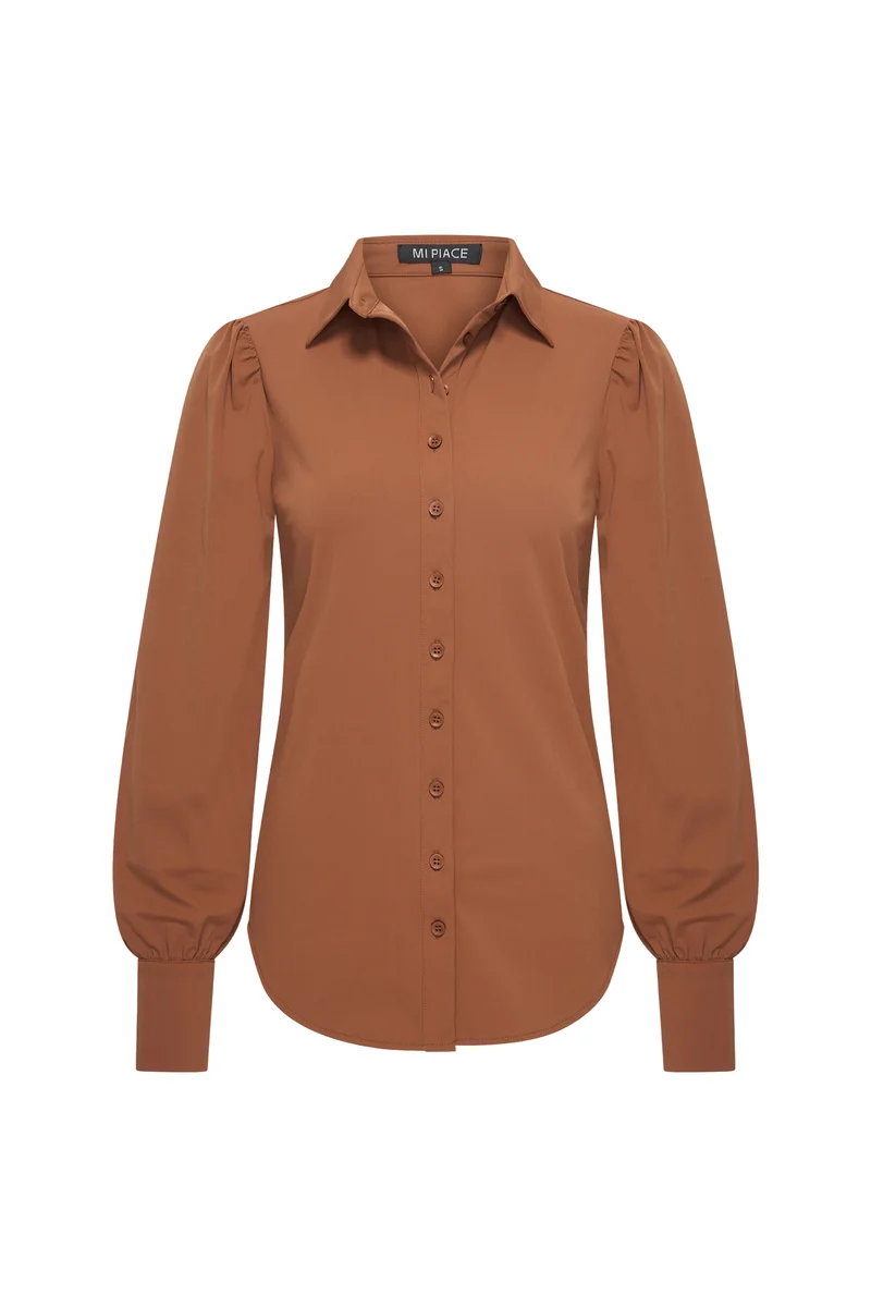Travel Blouse Caramel 202037